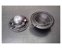 MM4 Black pair of midranges with fiberglass cone AD Audio Development