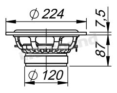HWB200-4 midwoofer 20cm Ciare