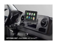 KIT-F9MB-S907 kit installazione per iLX-F903D su Mercedes Sprinter S 907 (VS 30) dal 2018 Alpine