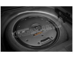 MW500Q Bass reflex enclosure with two 13 cm subwoofers for spare wheel well MUSWAY