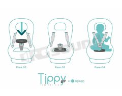TIPPY SMART PAD avvisatore bimbo a bordo Alkor