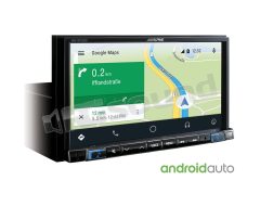 INE-W720DC Monitor 7'' con navigazione TomTom per mezzi pesanti - Compatibile con Apple CarPlay e Android Auto Alpine