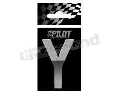 07184 Lettere, numeri e simboli adesivi - conf. 10 pz Pilot