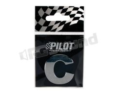 07863 Lettere, numeri e simboli adesivi - conf. 10 pz Pilot
