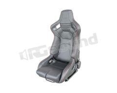 SRS/11 sedile Sportivo reclinabile in Eco-Pelle Simoni Racing