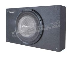 TS-A3000LB 30cm subwoofer in a slim sealed enclosure, suitable for cars and trucks, 400 Watt RMS power Pioneer