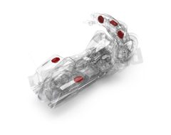 HD14CVO-STAGE2 Audio kit with 4 speakers and amplifier for Harley-Davidson Rockford Fosgate
