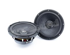 MM6 Black audiophile 3ohm midwoofer pair AD Audio Development