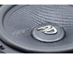 MM6 Black audiophile 3ohm midwoofer pair AD Audio Development