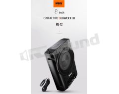 PB-12 20cm active under-seat subwoofer MBQ