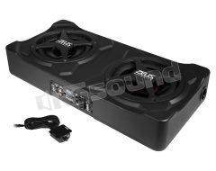 ZRX220A enclosure with pair of powered 20cm subwoofers Hifonics