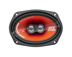 TR 69C pair of 6x9'' 3-way coaxial speakers with grilles included in the package MTX audio