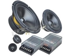 GZRC 165.3SQ 3-way Sound Quality speaker system with aluminum cone, 3 Ohm Ground Zero