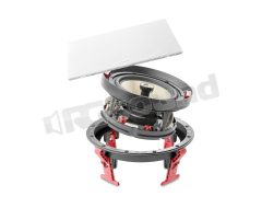 300ICW8 2-way in-wall or in-ceiling coaxial, Flax cone and inverted dome tweeter Focal