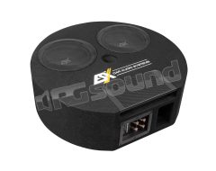 DBX800Q bass reflex system with dual 20cm subwoofers for spare wheel well ESX