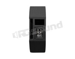 DBX800Q bass reflex system with dual 20cm subwoofers for spare wheel well ESX