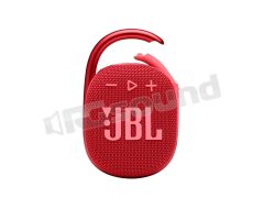 CLIP4 RED Wireless portable Bluetooth speaker with carabiner - red color JBL