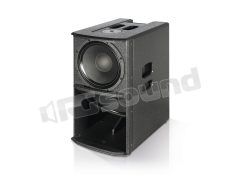 ES 1203 stereo system consisting of 2 speakers and a powered subwoofer with DSP and 5-channel mixer dB Technologies