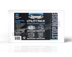 DYN50400 Dynamat Xtreme Utility Pack Pack of 24 small sound-deadening sheets for car, home and technical applications Dynamat