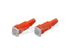 LED-153 LAMPADE A LED PER CRUSCOTTO/STRUMENTAZIONE (T5) 12V 1XLED ROSSO BlackLight