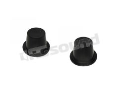 XL 33 COPPIA PARAPOLVERE PER FARI: DIAMETRO:55 mm ALTEZZA:45 mm BlackLight