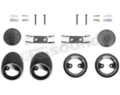 MT450 Pair of high-performance tweeters with silk dome Morel