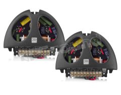 MXT380C pair of 3-way crossovers with tweeter and midrange attenuation Morel