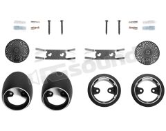 MT300 Tweeter with 28mm silk dome and mounts Morel