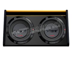 SLICKMIT12T-V0 Trapezoidal bass reflex enclosure with dual 30cm subwoofers VIBE British Audio