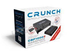 CBP1000F Complete kit with 4-channel amplifier Crunch
