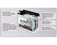 B16AL-A2 516016018 - Batteria 12V con 16 Ah Varta