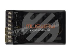 MG2X 2-way crossover with 5-step tweeter level attenuation MUSWAY