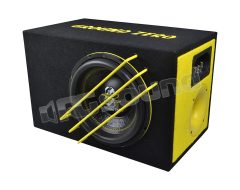 GZRB 25SPL 25cm subwoofer in a vented enclosure for SPL, 1000Watt power Ground Zero