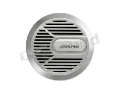 SWR-M100 subwoofer marino 25cm 300W RMS con finitura silver Alpine