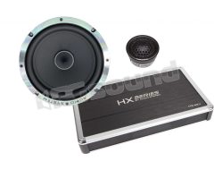 HX 165 PHASE PRO AKTIV EVO 3 165mm 2-way kit, PHASE HX series, with amplifier Audio System