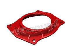 SAR-012 pair of aluminum adapters from 6x9'' to 165mm for Toyota, Alphard, Lexus MBQ