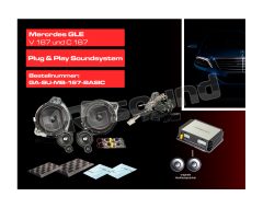 SU-MB-167-BASIC Complete SoundUp kit for Mercedes GLE (V167 and C167) Mosconi