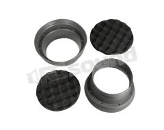 MSB200 Pair of 20cm silicone mounts MUSWAY