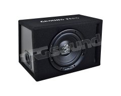 GZIB 20BR Ported enclosure with 8'' IRIDIUM subwoofer and EFP front bass port Ground Zero