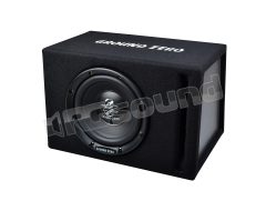 GZIB 20BR Ported enclosure with 8'' IRIDIUM subwoofer and EFP front bass port Ground Zero