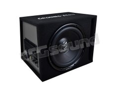 GZIB 30BR-ACT 30 cm powered subwoofer in a bass reflex enclosure, 300 Watt maximum power Ground Zero