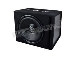 GZIB 30BR-ACT 30 cm powered subwoofer in a bass reflex enclosure, 300 Watt maximum power Ground Zero