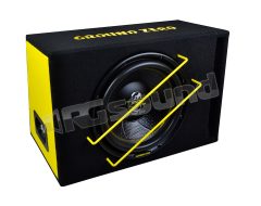 GZIB 12SPL Ported enclosure with 30cm SPL subwoofer Ground Zero