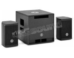 BHS 800 8" active subwoofer + 2 full range 2-way speakers ANT Advanced Native Technologies