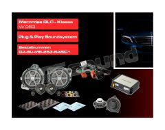 SU-MB-253-BASIC+ 3-way speaker kit for Mercedes GLC W 253 Mosconi
