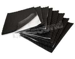 ZSQ15 sound-absorbing acoustic foam, pack of 8 sheets 500 x 370 mm, 15 mm thick Hifonics