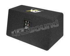 DBP208Q bass reflex system with dual 20cm subwoofer and ESX HXE1000.1D amplifier ESX