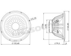 ONYX 16 165mm High End woofer ETON
