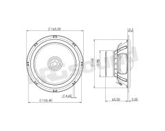 PSX 16 165mm Coaxial Speakers ETON