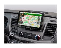 INE-F904TRA Monitor 9" per Ford Transit Custom + Navigazione per Camper Alpine